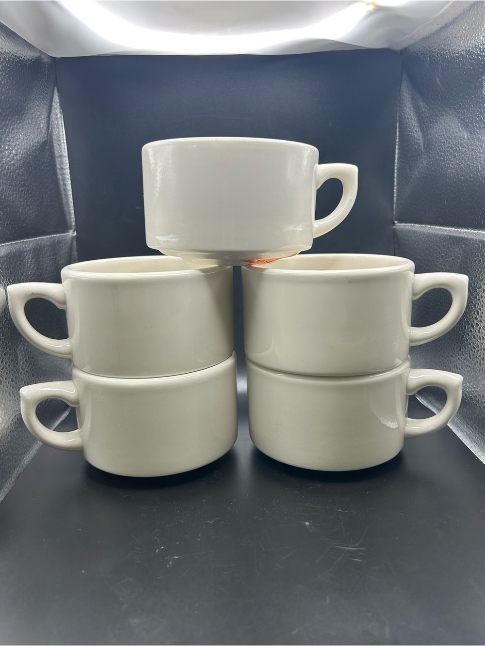 Oneida Classic M White Soup Chili Bowls Set Of 5